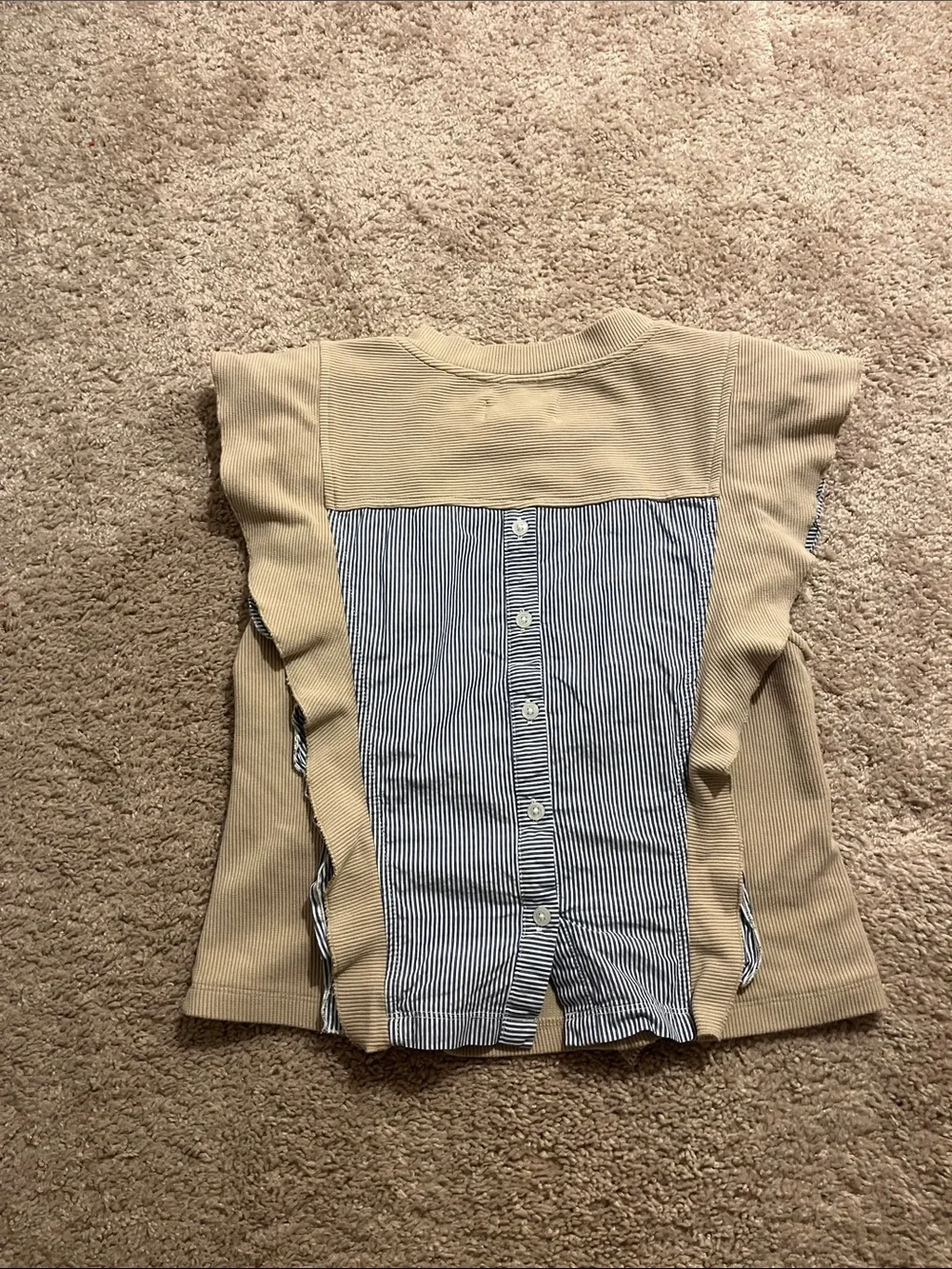 Anthropologie Sleeveless Popover Top - Picture 4 of 7